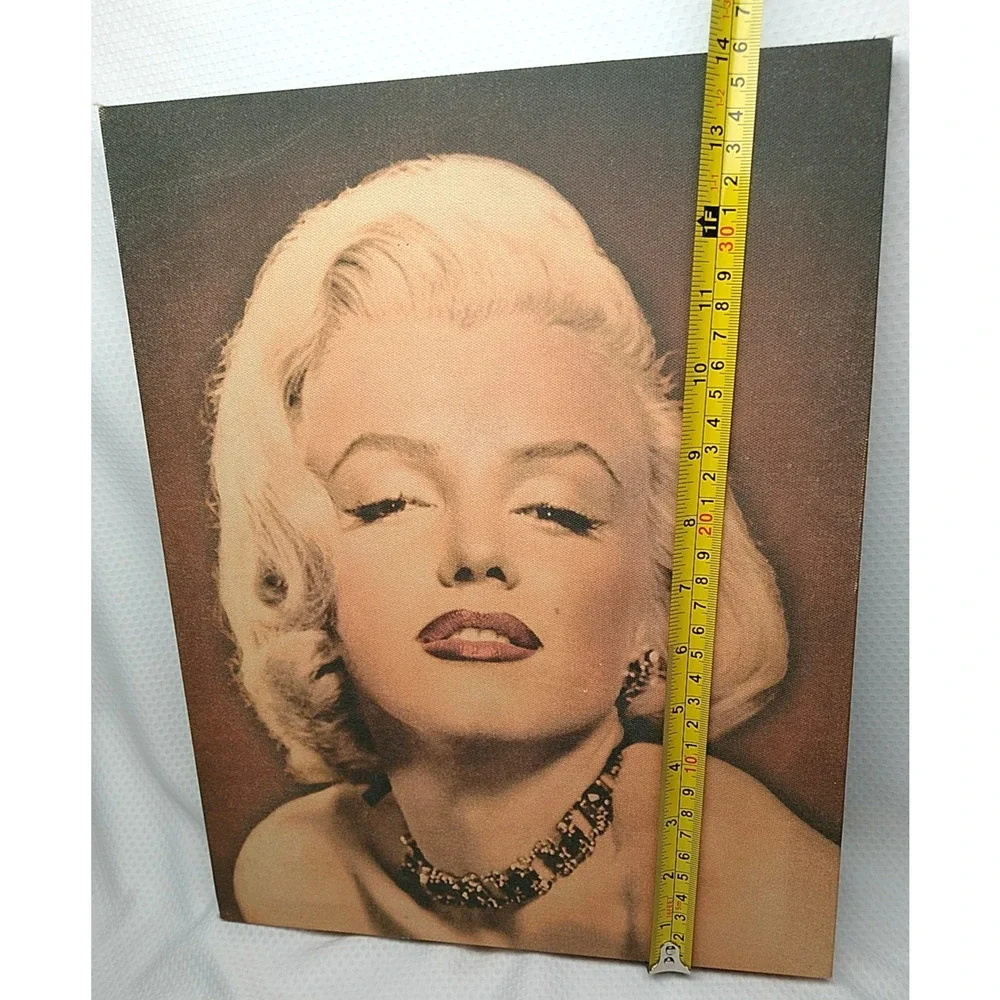 Marilyn Monroe Portrait Photographic Art Print Felt Backing Classic Vintage